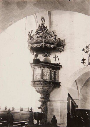 Ystad - Marienkirche, Kanzel