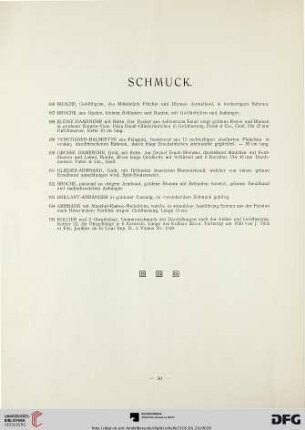 Schmuck (Nr. 186-195)