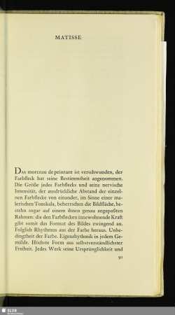 Matisse