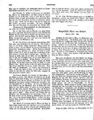 Geognostische Charte von Sachsen. - Section XIV, 1836