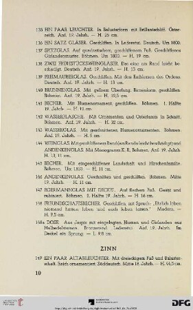 Zinn (Nr. 149-154)