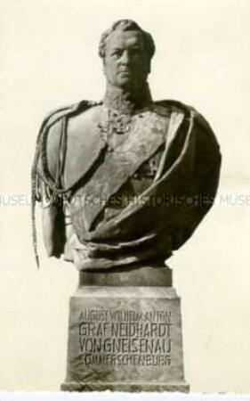Büste von Graf Neidhardt von Gneisenau