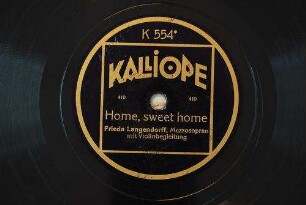 Home, sweet home / [Musik: Sir Henry Rowley Bishop. Text: John Howard Payne]