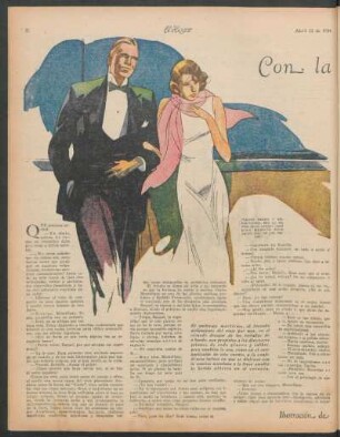 Con la herida abierta : Un cuento