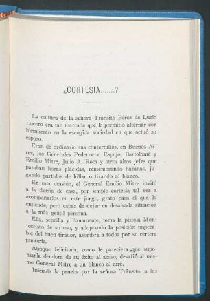 ¿Cortesía.......?