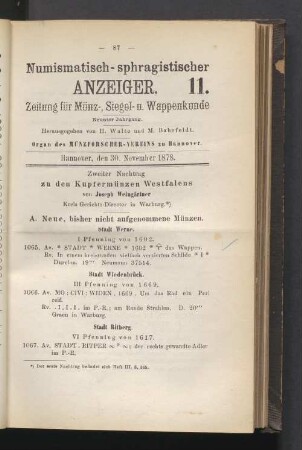 11. 30. November 1878