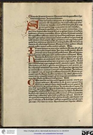Simachi Patricii senatoris Rhomani viri eloquentissimi epistole familiariores, incipiunt foeliciter.
