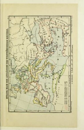 Europa nach der Auflösung des weströmischen Reiches