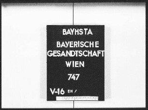 Schreiben Viereggs an Reichlin