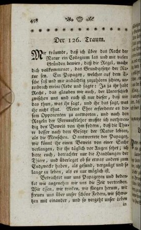 Der 126. Traum. - Der 130. Traum.