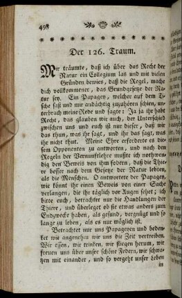 Der 126. Traum. - Der 130. Traum.