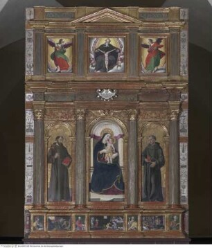 Madonna mit den heiligen Franz von Assisi und Antonius von Padua
