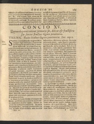 Concio XV.