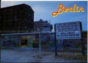 Graffiti auf der Berliner Mauer