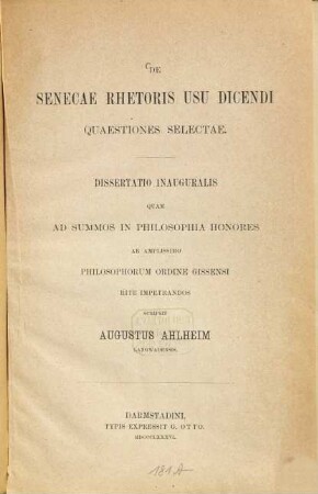 De Senecae rhetoris usu dicendi quaestiones selectae