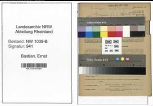 Entnazifizierung Ernst Bastian , geb. 21.03.1891 (Arbeiter)