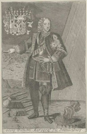 Bildnis des Georg Wilhelm zu Brandenburg
