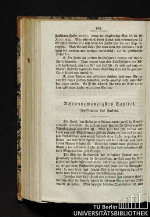 Achtundzwanzigstes Capitel
