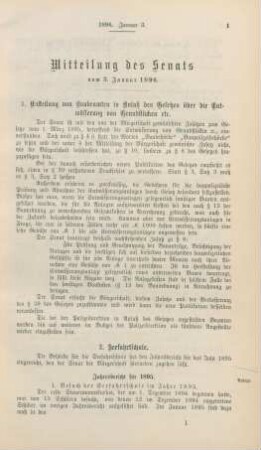 3. Januar-29. Dezember 1896