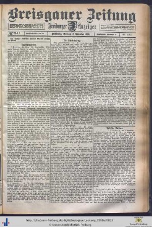 Nr. 257-281 (November 1908)