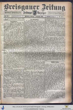 Nr. 257-281 (November 1908)