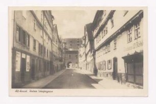 Alt-Kassel. Untere Schäfergasse
