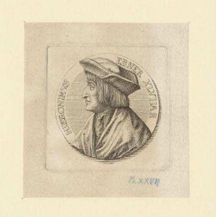 Medaille auf Hieronimus (II.) Ebner