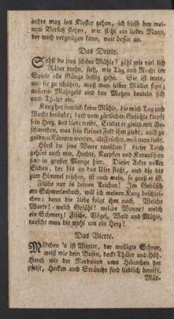 Das Vierte.