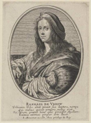 Bildnis des Raphael de Vrbin