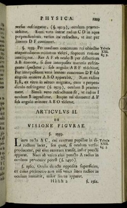 Articulus II. De Visione Figurae