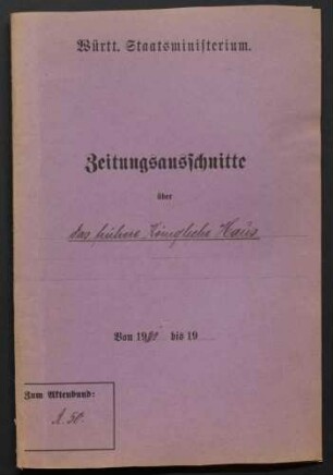 Persönliche Angelegenheiten des königlichen Hauses