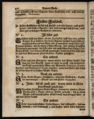256-278, Fieber-Zuständ. - Vor die Gelbsucht.