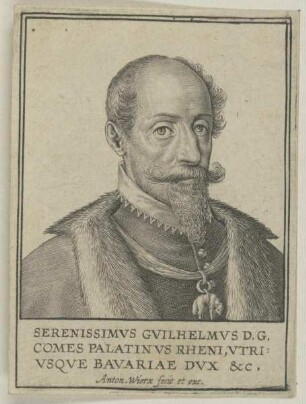 Bildnis des Herzogs Wilhelm V. von Bayern