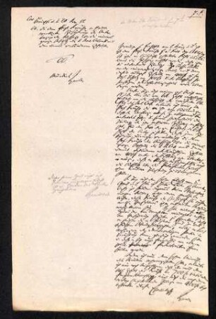 Handschriftliches Schreiben