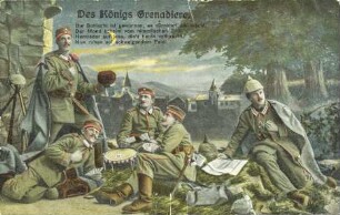 Des Königs Grenadiere - Die Schlacht ist gewonnen [...]