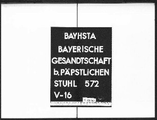 Die Ausstellung von Pässen durch das bayerische Konsulat in Ancona, sowie die Rechtsstellung des bayerischen Konsulats in Neapel
