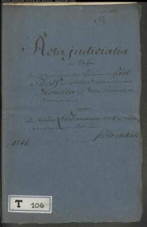 Thoss, Kaufmann in Vlotho / Mandatar Amtsrendant Honerla in Talle gegen Luhmann Nr. 6 zu Kalldorf - Forderung
