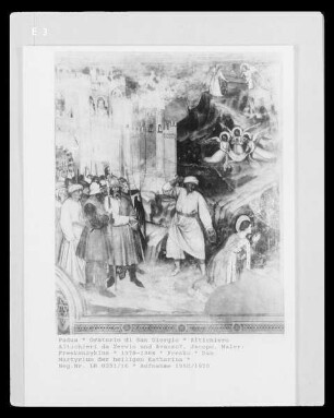 Freskenzyklus — Legende der heiligen Katharina