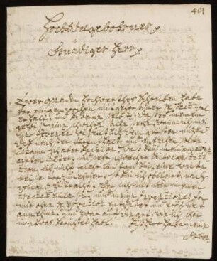 Brief von Johann Conrad Holzhey an Johann Friedrich von Uffenbach. Ulm, 29.5.1727
