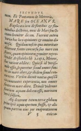 Mare seu Oceanus.