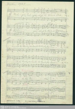 Dresden 1945; Coro fanciulli : a; RMWV. 4/11