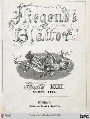 71: Fliegende Blätter