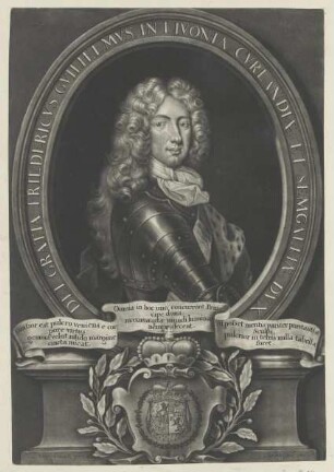 Bildnis des Fridericvs Gvilielmvs in Livonia