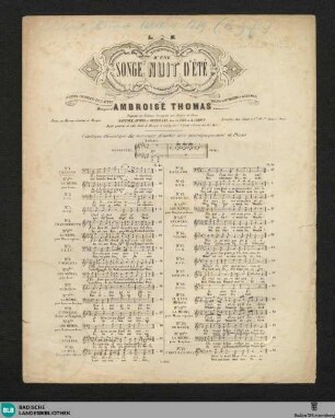 1: Chanson : pour tenor