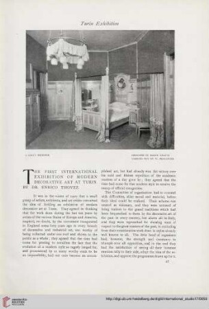17.1902 =Nr. 65: The first international exhibition of modern decorative art at Turin