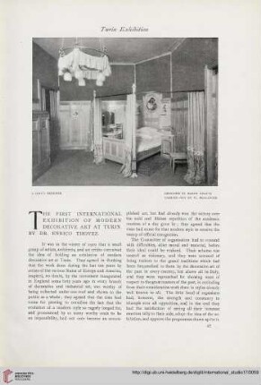 17.1902 =Nr. 65: The first international exhibition of modern decorative art at Turin