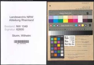 Entnazifizierung Wilhelm Sturm , geb. 15.04.1908 (Technischer Angestellter)