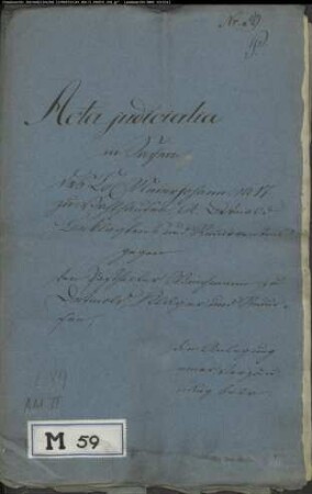 Meierjohann Nr. 17 zu Vahlhausen gegen Posthalter Wiechmann in Detmold