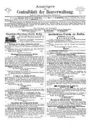 Anzeiger zum Zentralblatt der Bauverwaltung, No. 21
