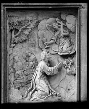 Schöntal Kloster Schöntal Abteikirche Sankt Joseph Passionsaltar von Michael Kern (um 1644) Christus am Ölberg